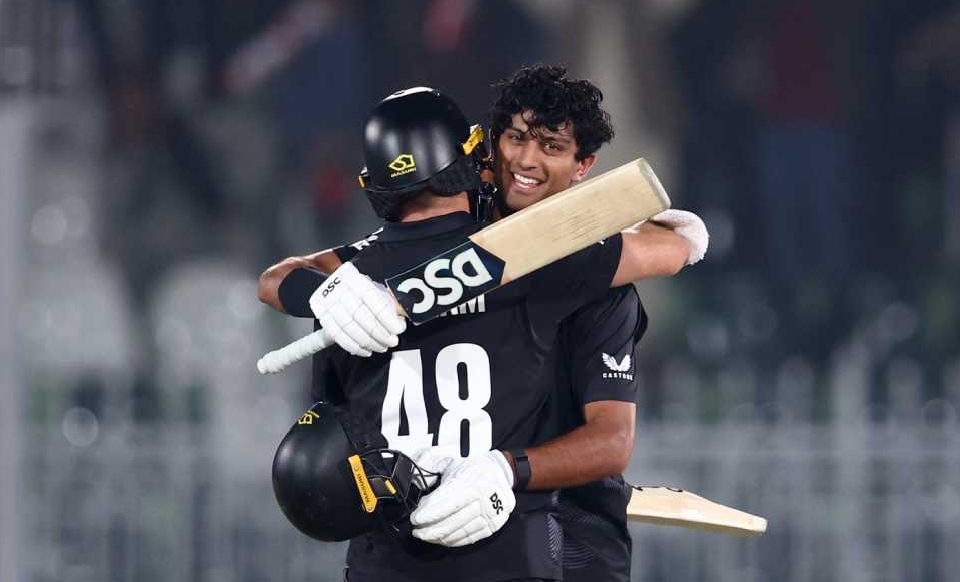New Zealand dominate Bangladesh to secure Champions Trophy semifinal spot alongside India New Zealand dominate Bangladesh to secure Champions Trophy semifinal spot alongside India
