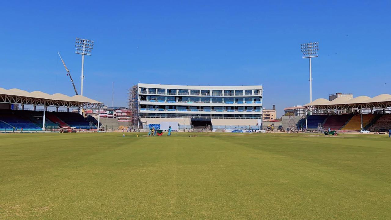 National Stadium Karachi is prepared to host matches in the 2025 ICC Champions Trophy National Stadium Karachi is prepared to host matches in the 2025 ICC Champions Trophy