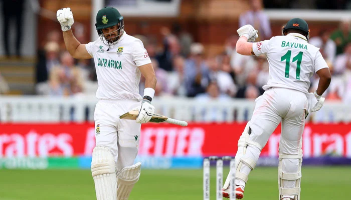 South Africa edge closer to WTC crown as Markram and Bavuma shine South Africa edge closer to WTC crown as Markram and Bavuma shine