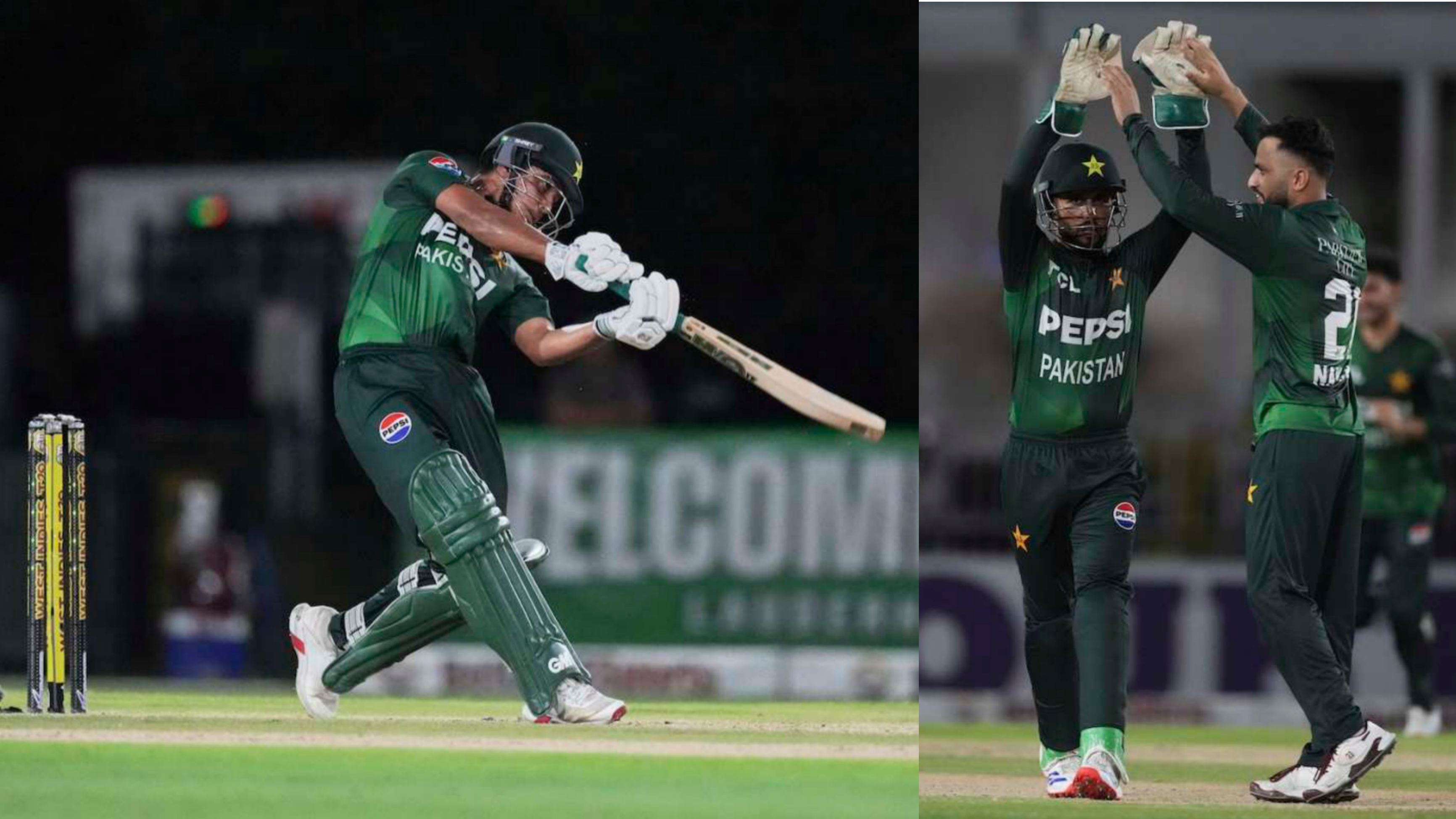 Saim Ayub and Nawaz star in Pakistan’s win over West Indies in first T20I Saim Ayub and Nawaz star in Pakistan’s win over West Indies in first T20I