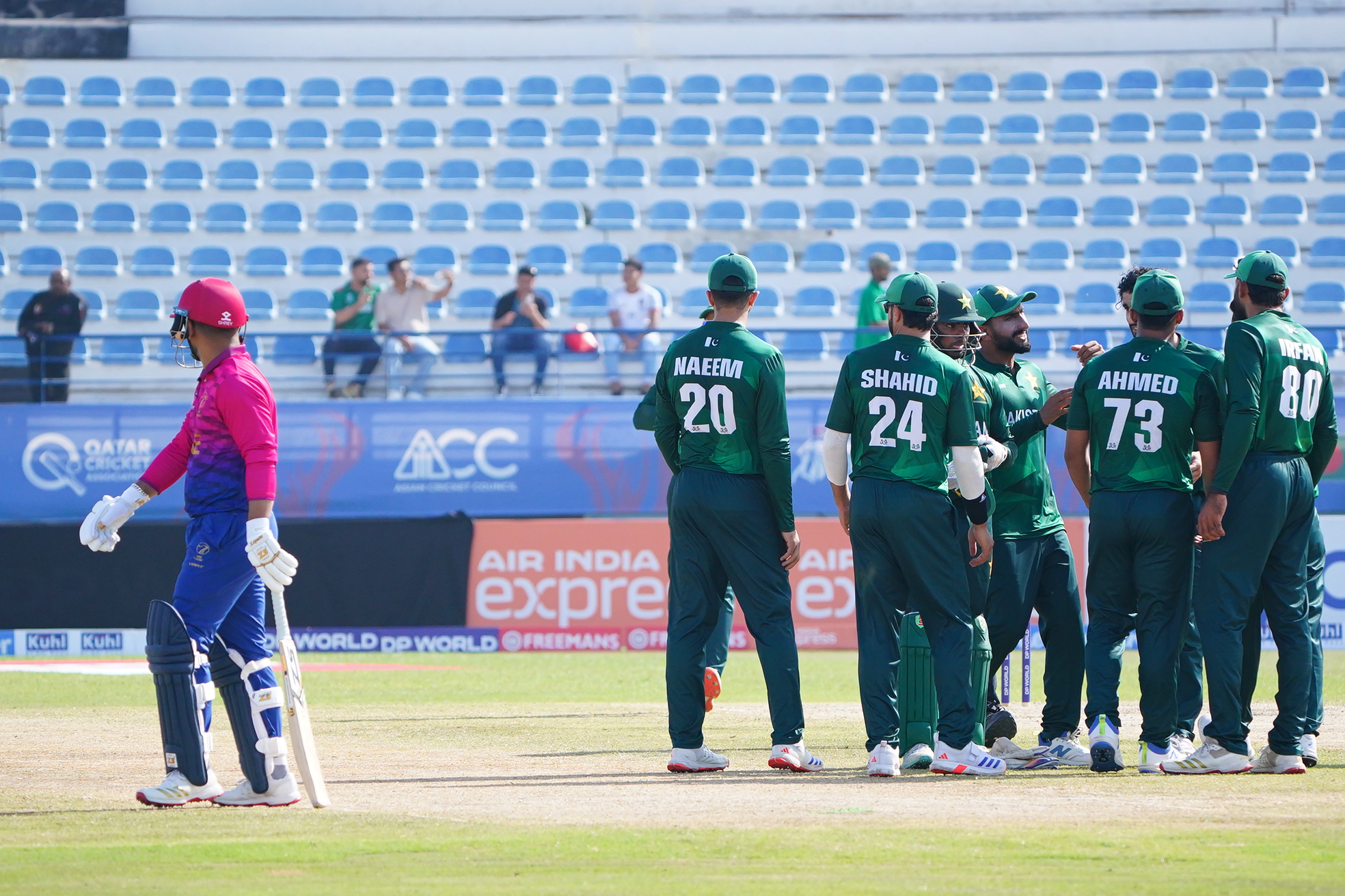 Shaheens Crush UAE by 9 Wickets, Seal Top Spot in Group B