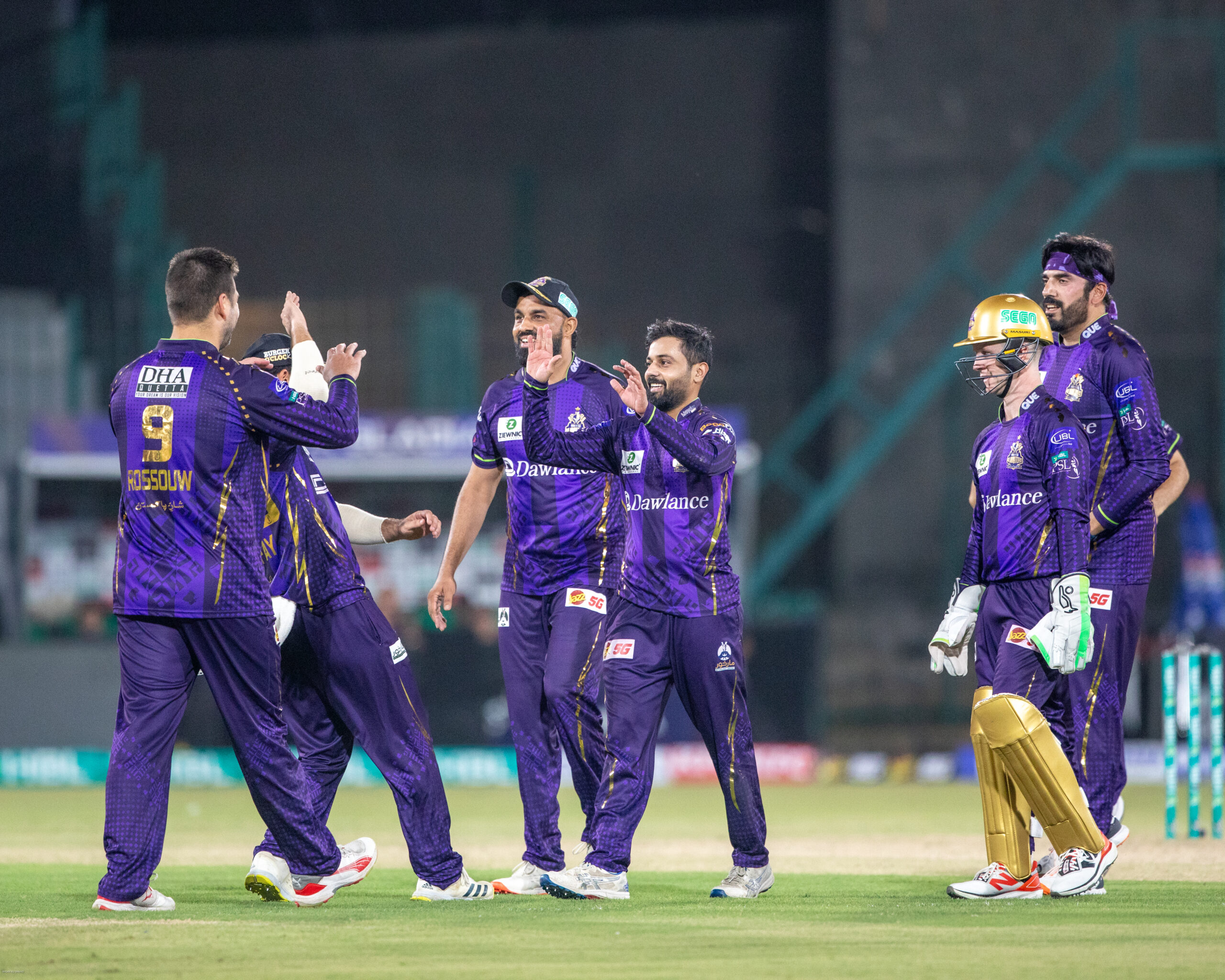 Quetta Gladiators Outclass Rawalpindiz with All-Round Brilliance