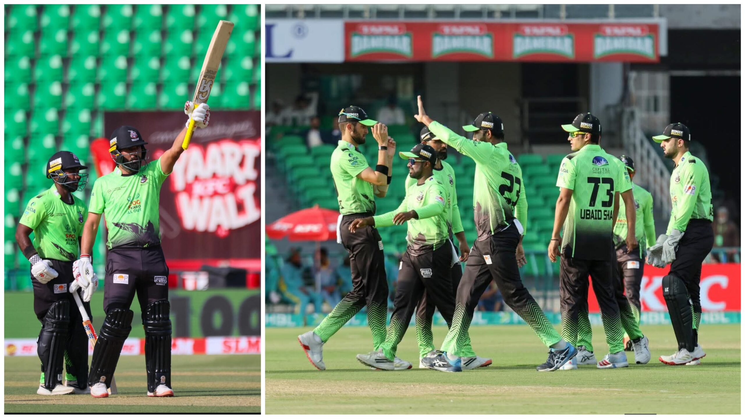 Century from Fakhar, Firepower from Rauf Guide Lahore in Tight Contest