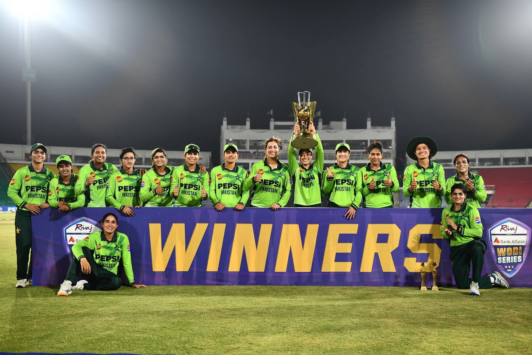 Feroza, Shamas Star As Pakistan Seal Clean Sweep Against Zimbabwe