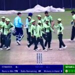 Usman, Farhan Hundreds Power Pakistan U19 to Crushing Win by 177 Runs Over England U19